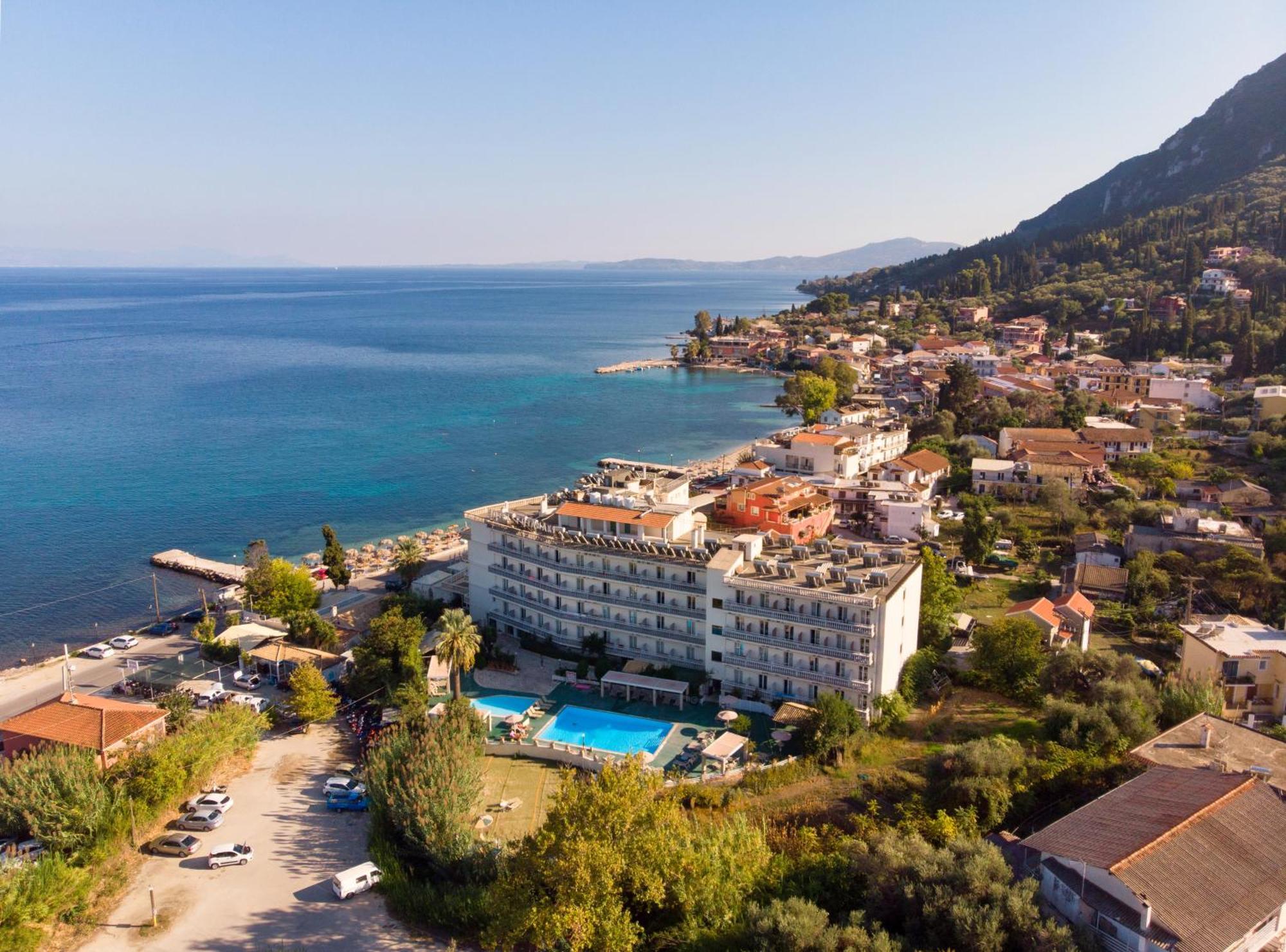 Potamaki Beach Hotel Benitses  Exterior foto