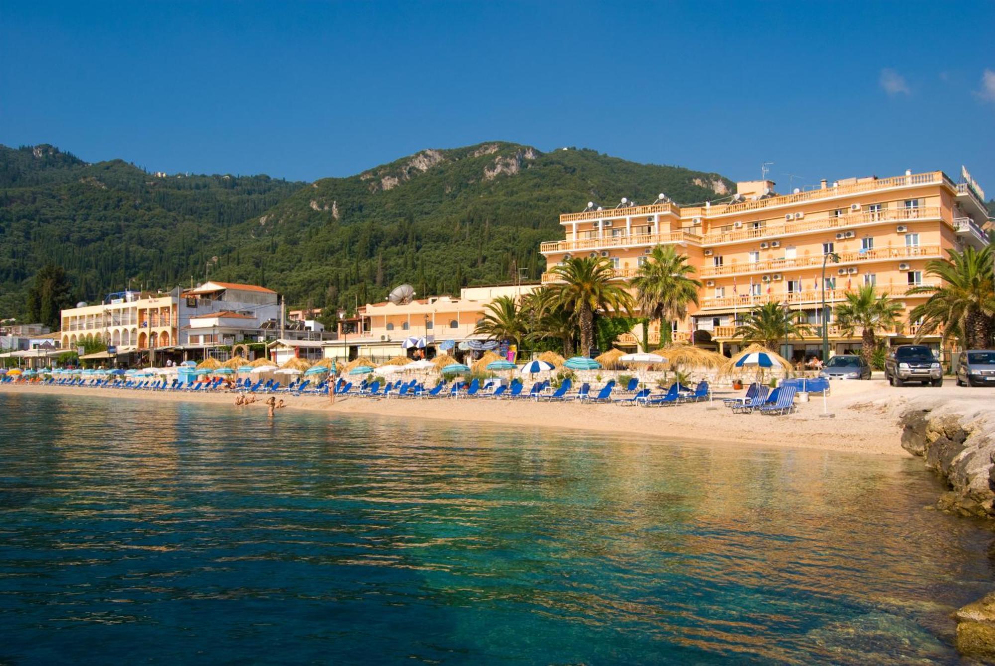 Potamaki Beach Hotel Benitses (Corfu) Exterior foto