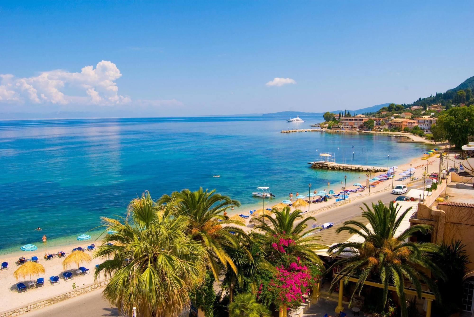 Potamaki Beach Hotel Benitses (Corfu) Exterior foto